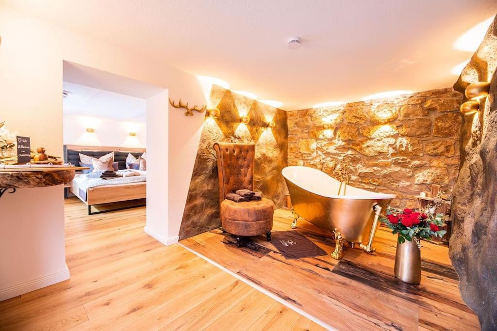 Chalet Vitaspa - Whirlpool & Sauna Privatspa Pegnitz Exteriér fotografie