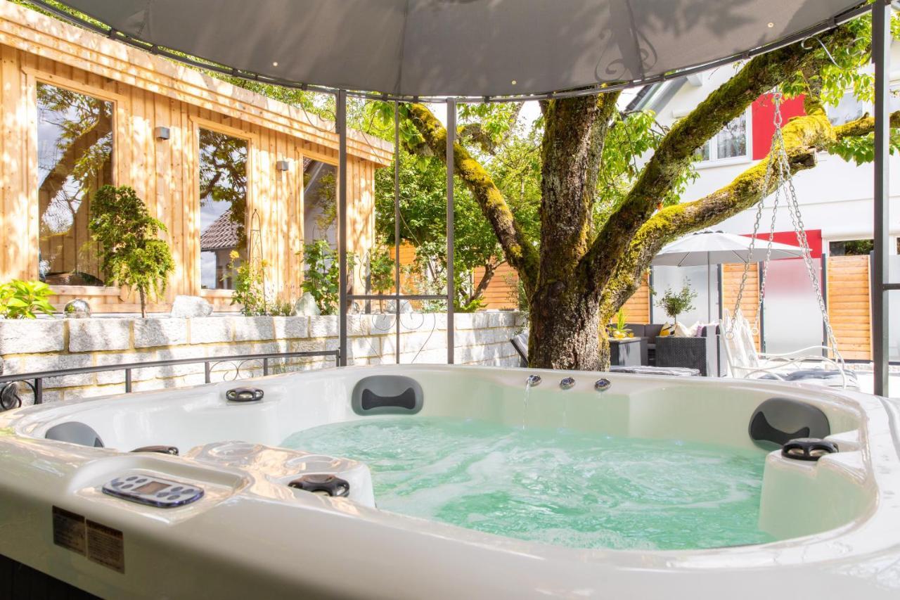 Chalet Vitaspa - Whirlpool & Sauna Privatspa Pegnitz Exteriér fotografie
