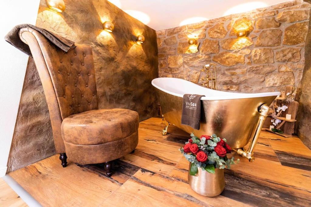 Chalet Vitaspa - Whirlpool & Sauna Privatspa Pegnitz Exteriér fotografie