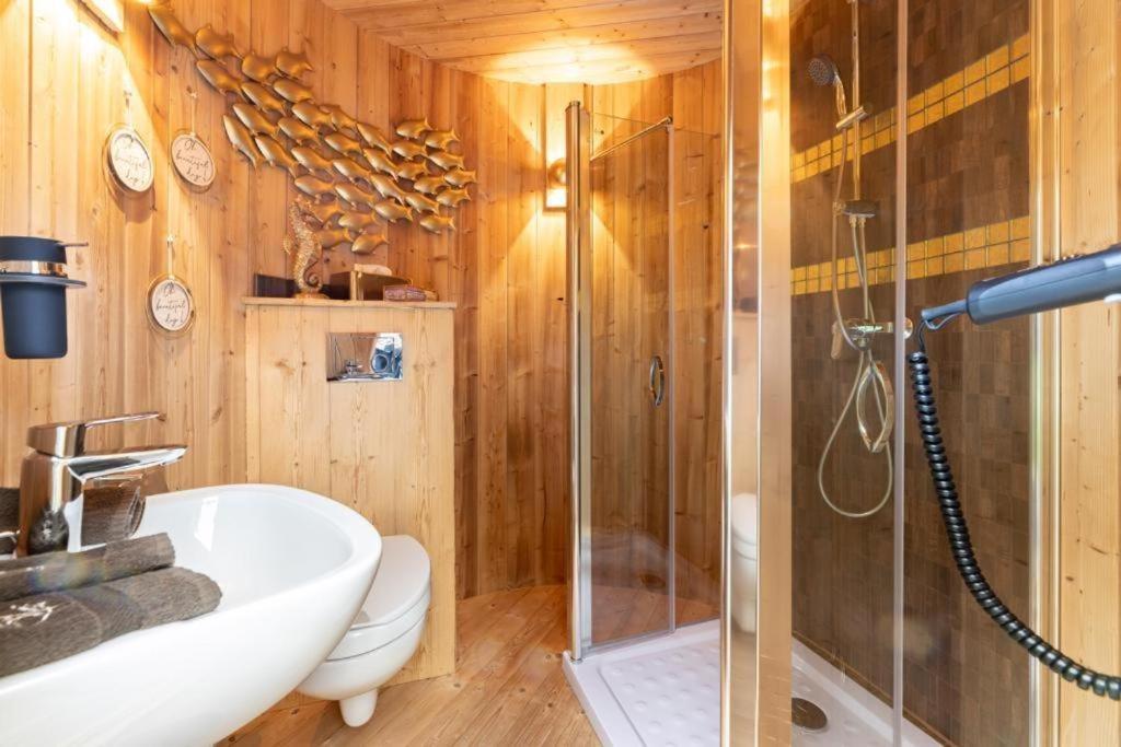 Chalet Vitaspa - Whirlpool & Sauna Privatspa Pegnitz Exteriér fotografie