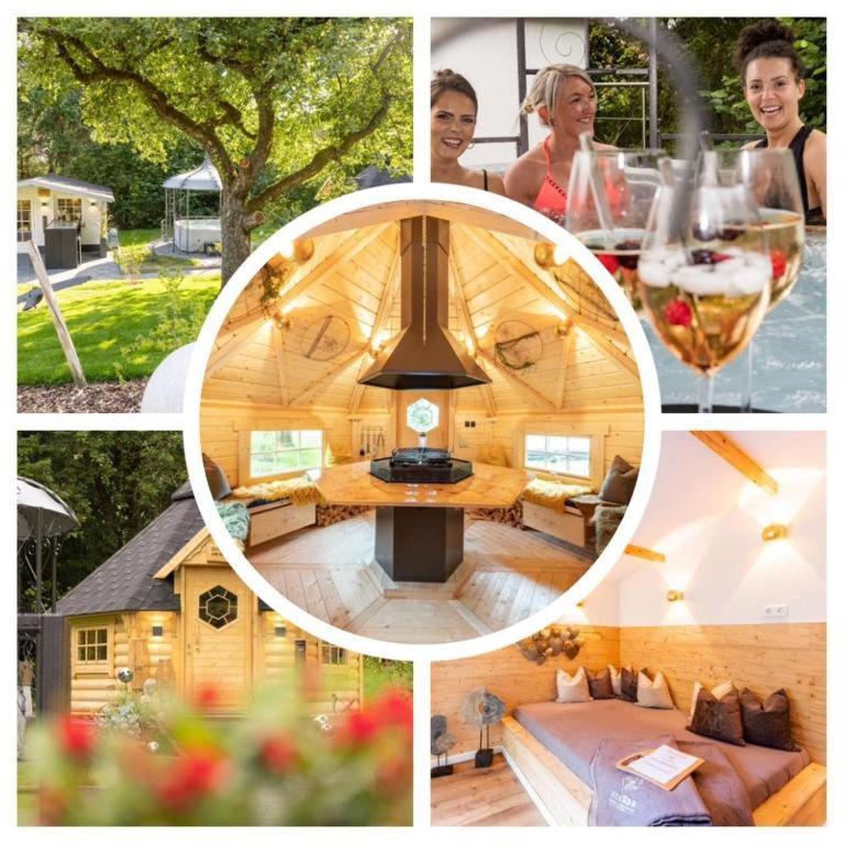 Chalet Vitaspa - Whirlpool & Sauna Privatspa Pegnitz Exteriér fotografie