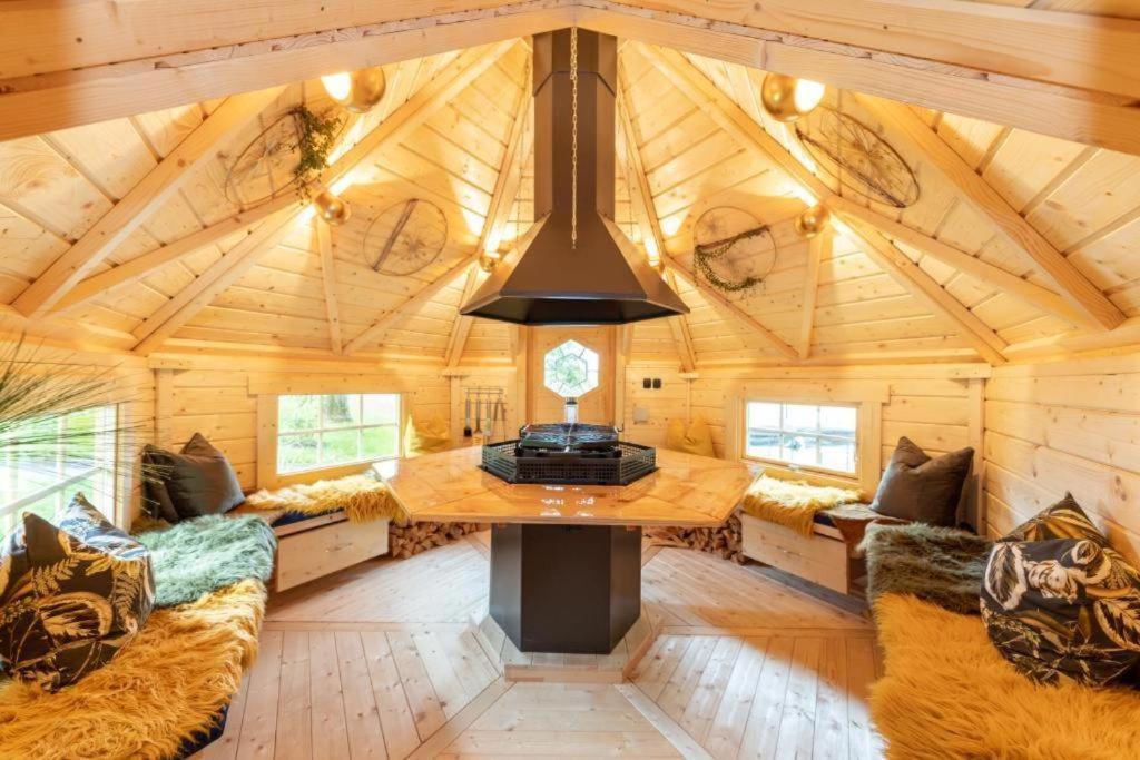 Chalet Vitaspa - Whirlpool & Sauna Privatspa Pegnitz Exteriér fotografie